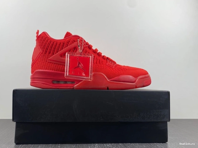 One Kick 4 Red AQ3559-600 Retro Flyknit Jordan 0802